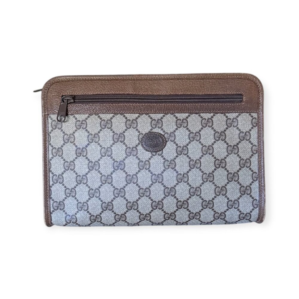 Gucci GG Supreme Pouch / Clutch | Vintage Accessory Collection